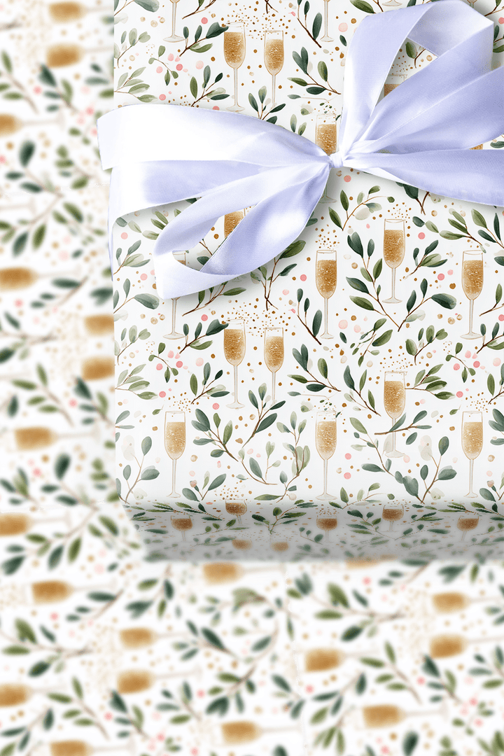 Bubbly Botanica - Wrapping Paper - Aspen & Arlo