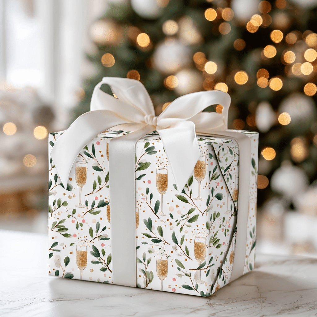 Bubbly Botanica - Wrapping Paper - Aspen & Arlo