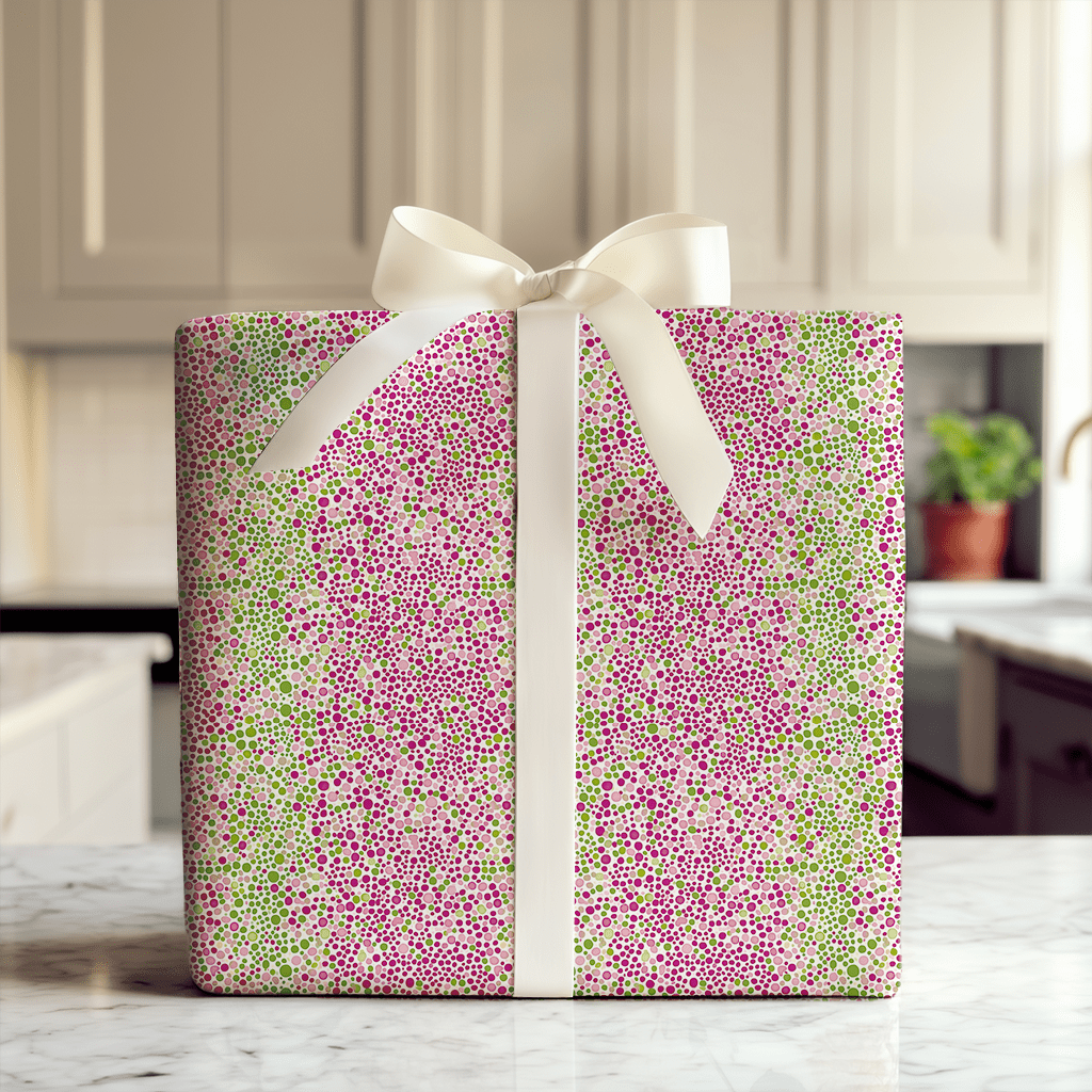 Dot Worry Be Happy - Wrapping Paper - Aspen & Arlo