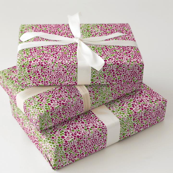 Dot Worry Be Happy - Wrapping Paper - Aspen & Arlo