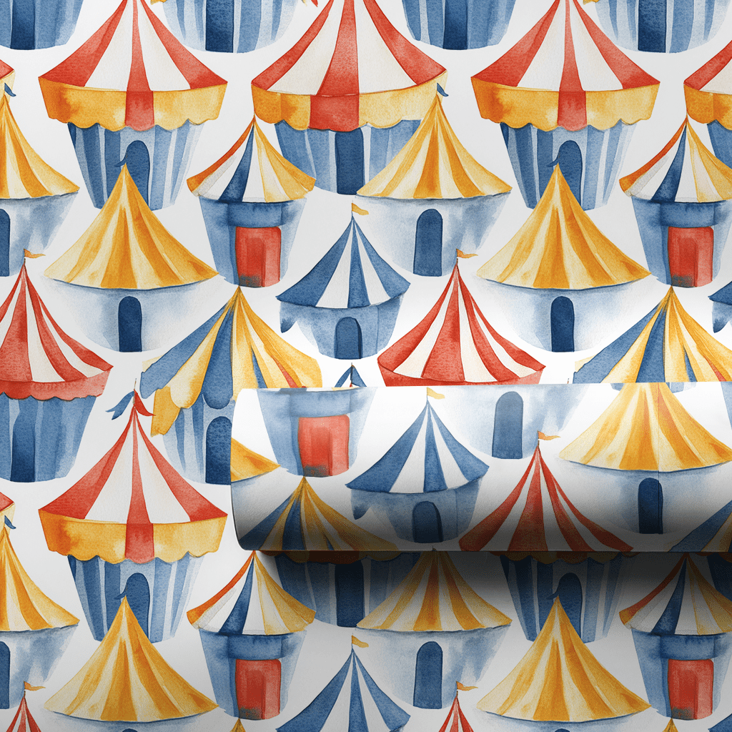 Tents and Magic - Wrapping Paper - Aspen & Arlo