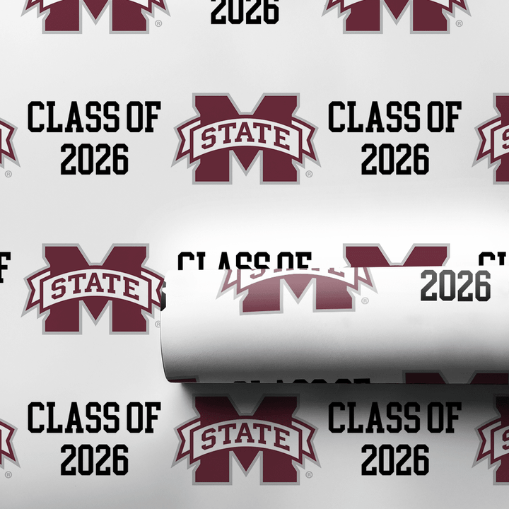 Mississippi State Class of 2026 - Wrapping Paper - Aspen & Arlo