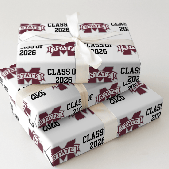 Mississippi State Class of 2026 - Wrapping Paper - Aspen & Arlo