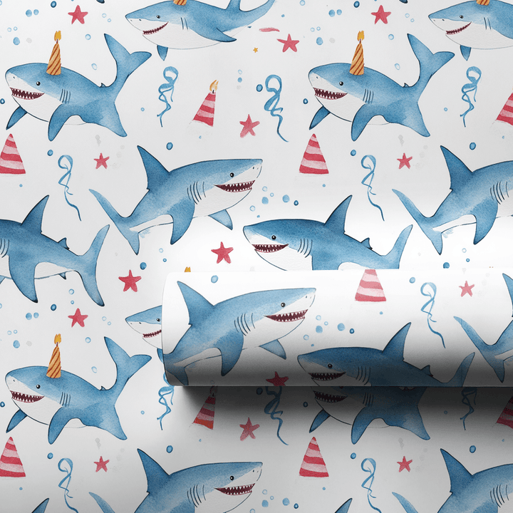 Sink Your Teeth Into Fun - Wrapping Paper - Aspen & Arlo