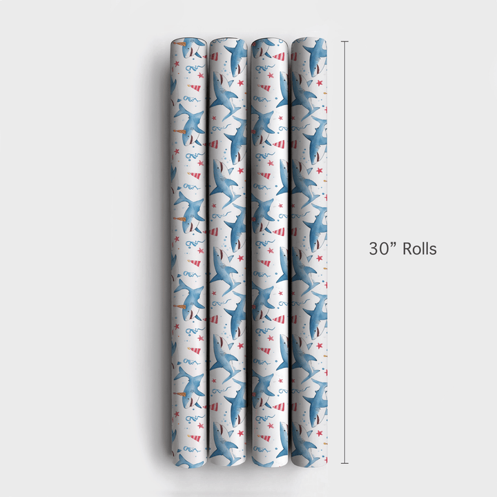 Sink Your Teeth Into Fun - Wrapping Paper - Aspen & Arlo