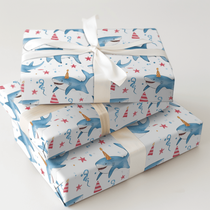 Sink Your Teeth Into Fun - Wrapping Paper - Aspen & Arlo