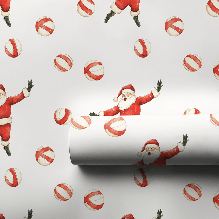 Holiday Volleyball Vibes - Wrapping Paper - Aspen & Arlo