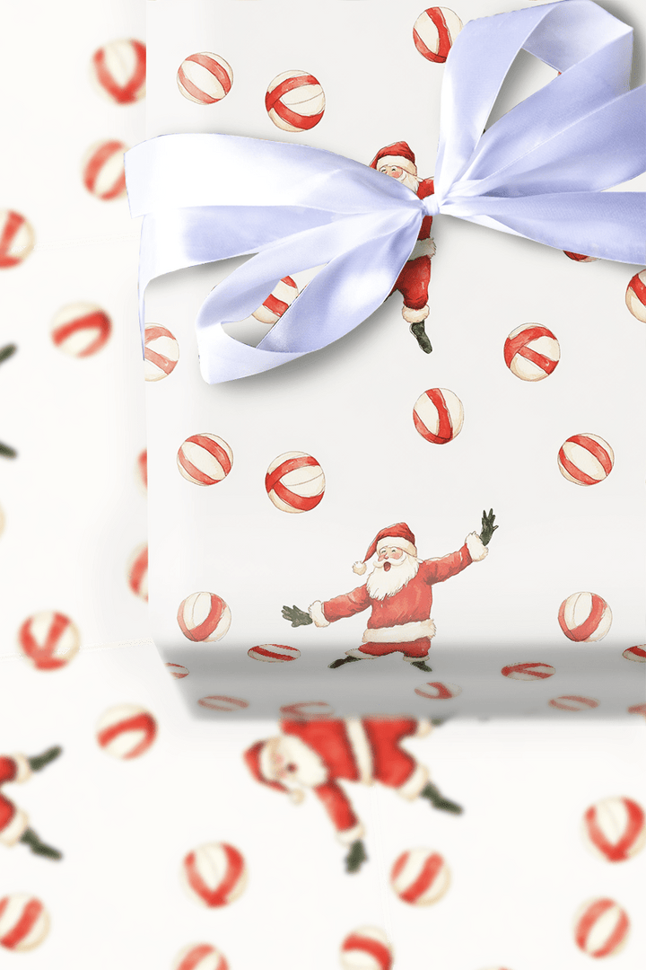 Holiday Volleyball Vibes - Wrapping Paper - Aspen & Arlo