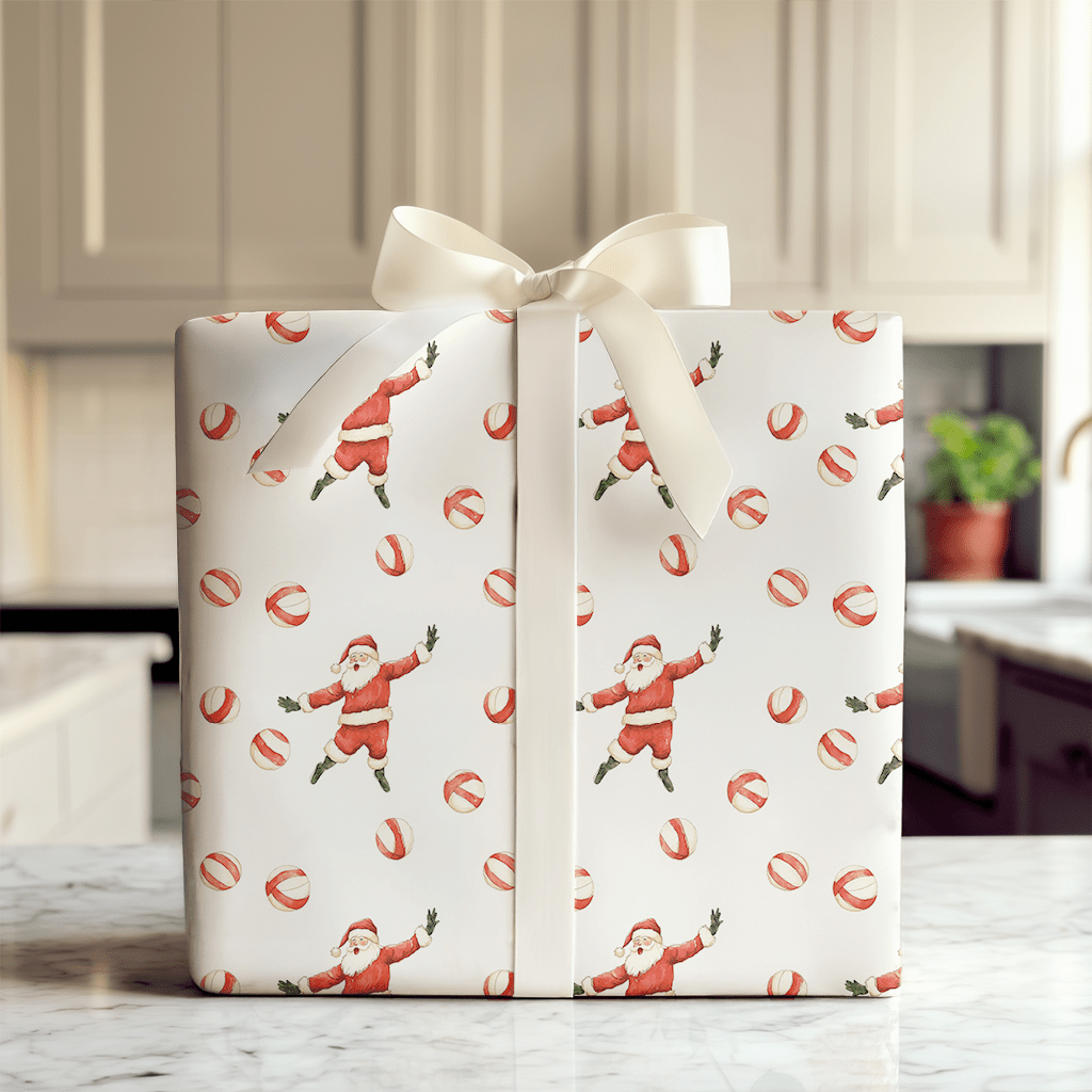 Holiday Volleyball Vibes - Wrapping Paper - Aspen & Arlo