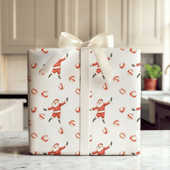 Holiday Volleyball Vibes - Wrapping Paper - Aspen & Arlo