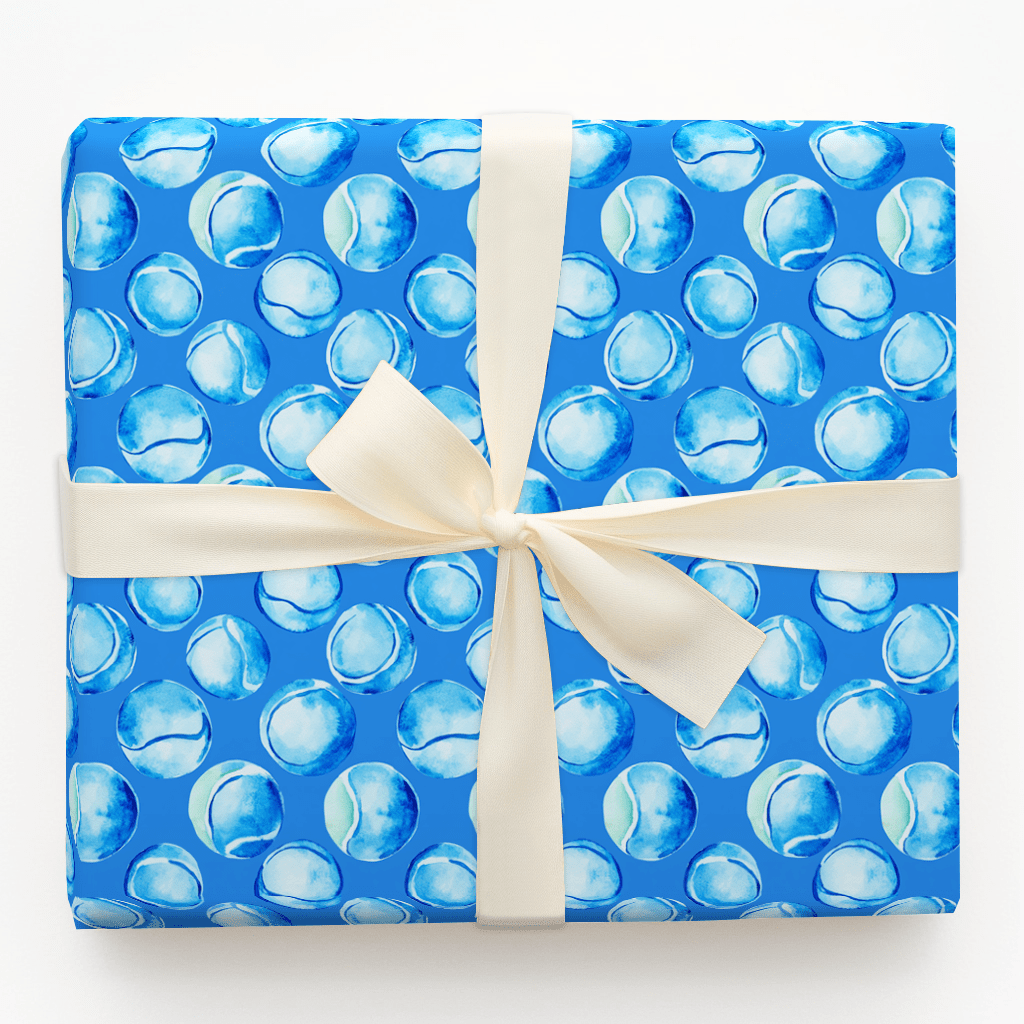 Blue Duece - Wrapping Paper - Aspen & Arlo