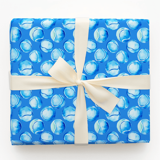 Blue Duece - Wrapping Paper - Aspen & Arlo