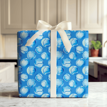 Blue Duece - Wrapping Paper - Aspen & Arlo