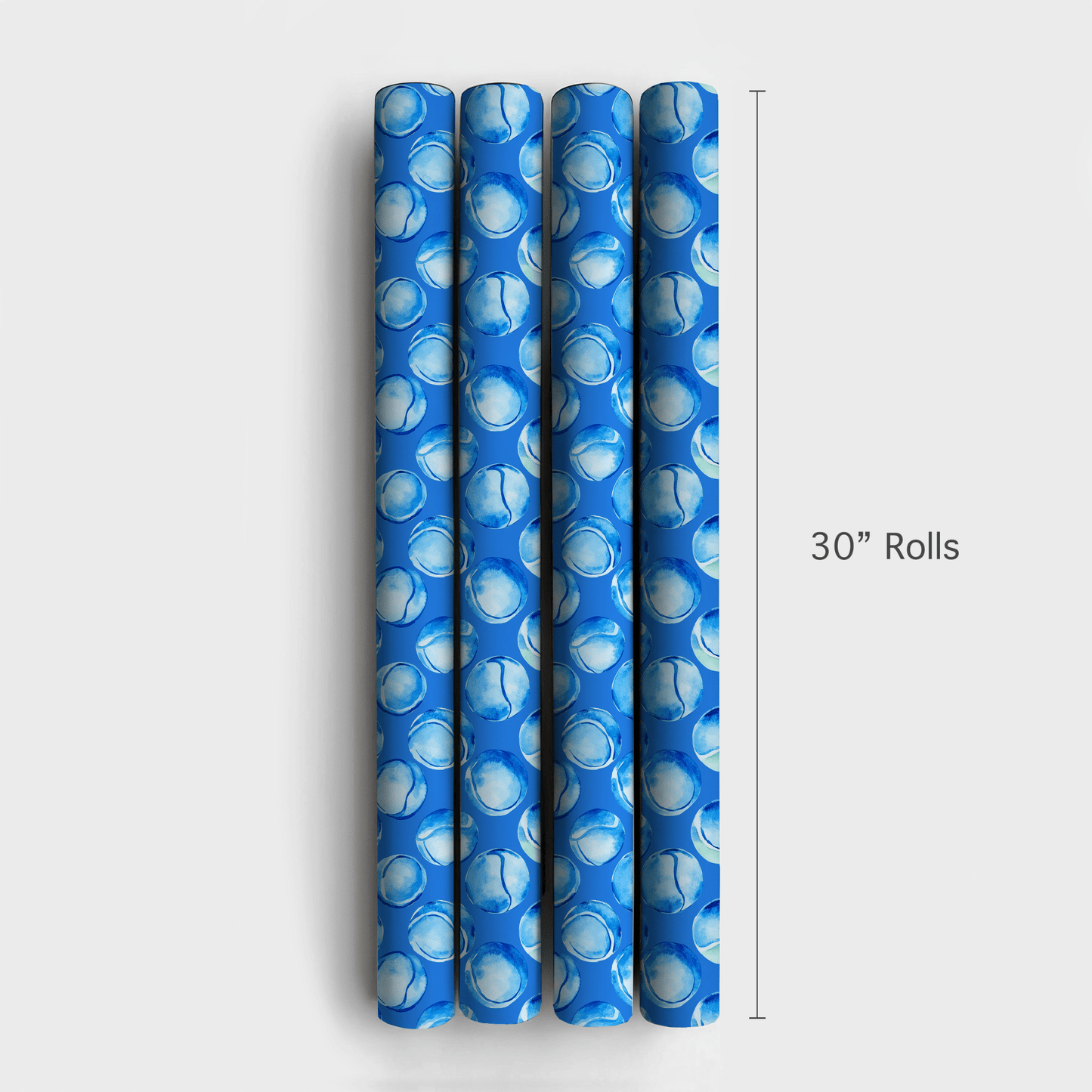 Blue Duece - Wrapping Paper - Aspen & Arlo