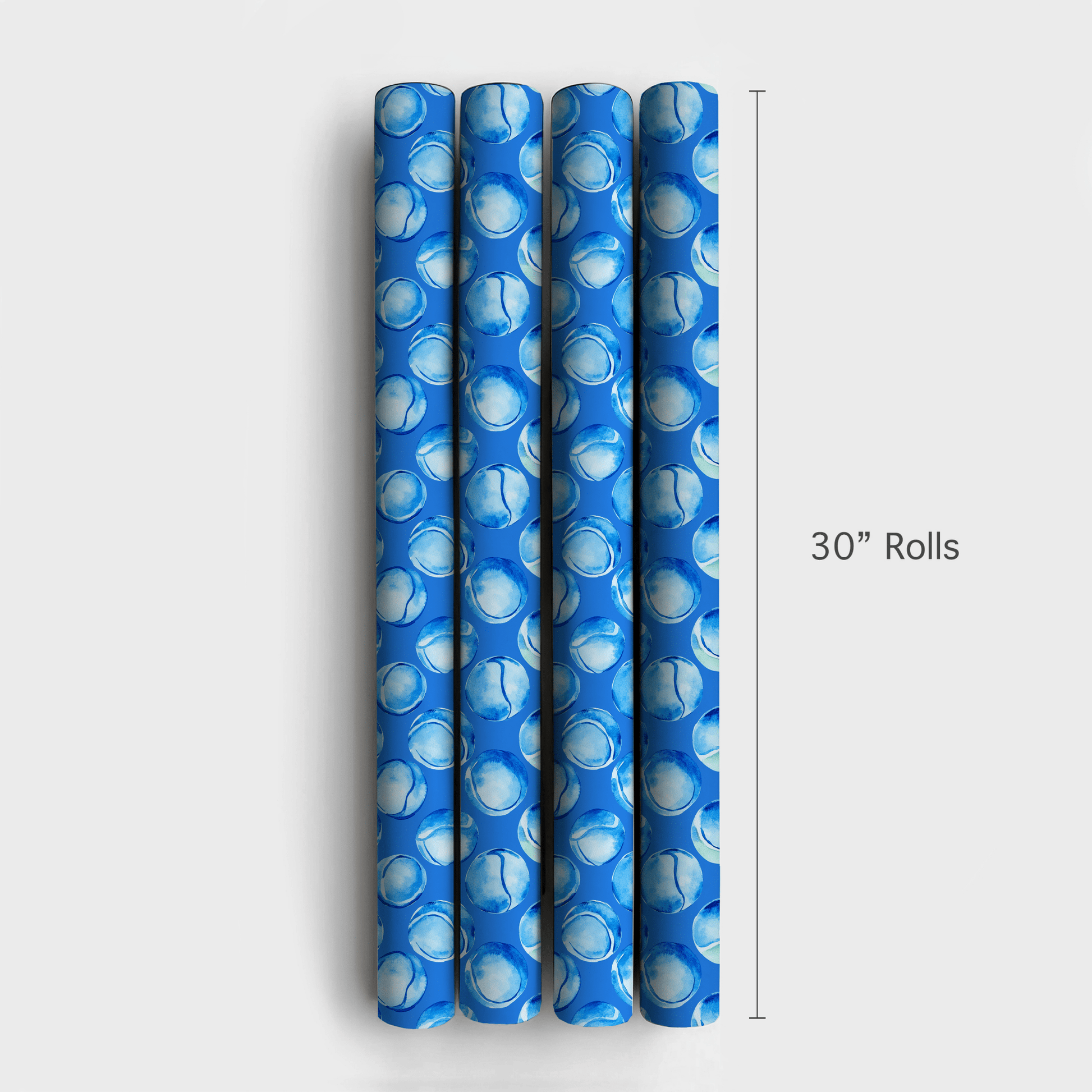 Blue Duece - Wrapping Paper - Aspen & Arlo