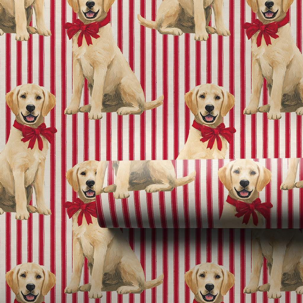 Labs & Holiday Stripes
