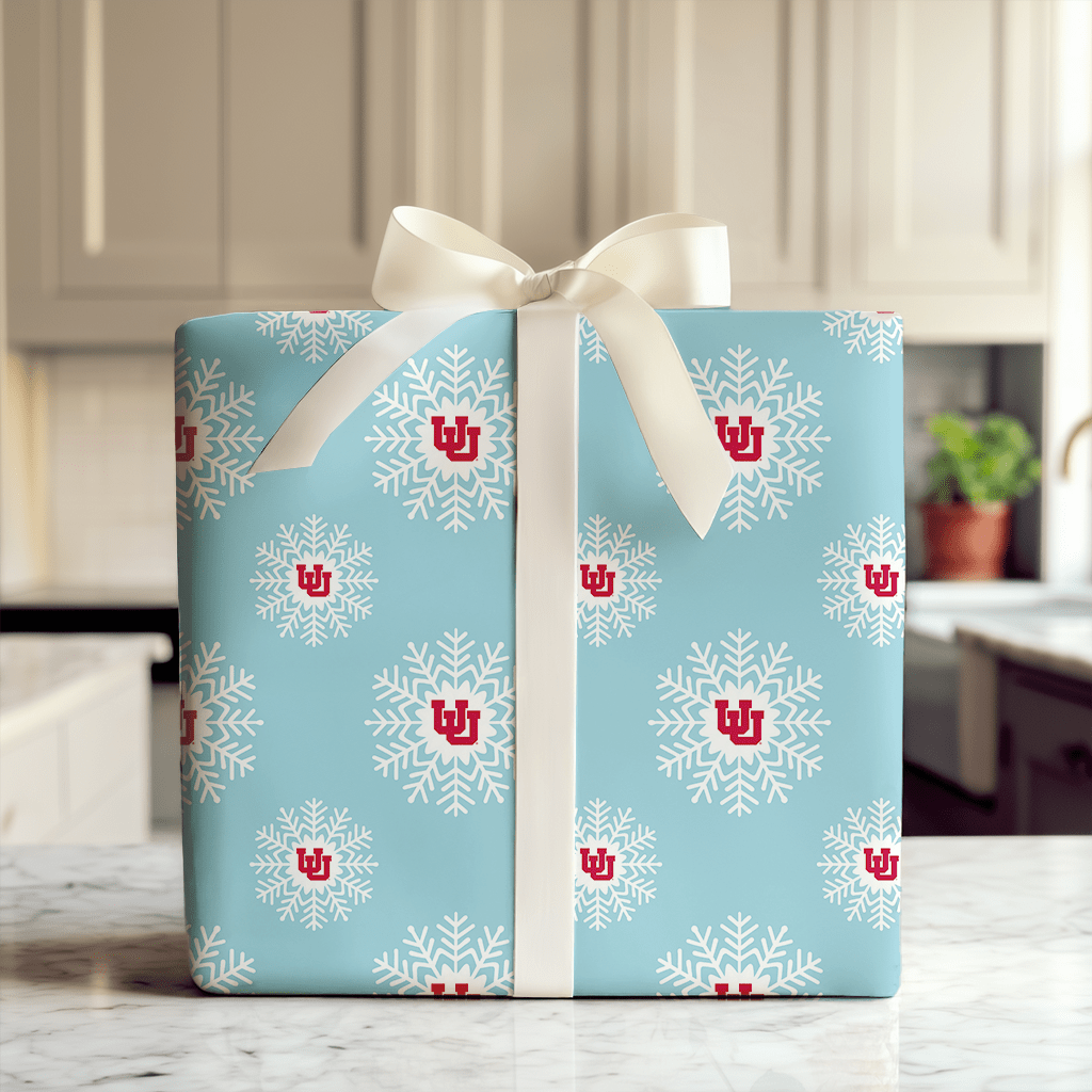 Utah Snowflake - Wrapping Paper - Aspen & Arlo