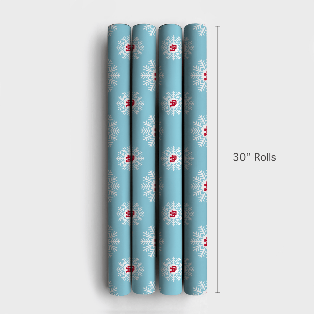 Utah Snowflake - Wrapping Paper - Aspen & Arlo