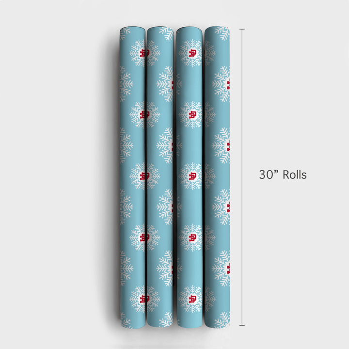 Utah Snowflake - Wrapping Paper - Aspen & Arlo