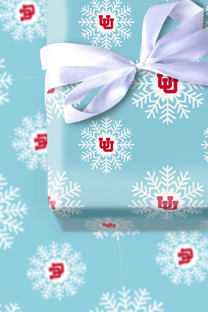 Utah Snowflake - Wrapping Paper - Aspen & Arlo