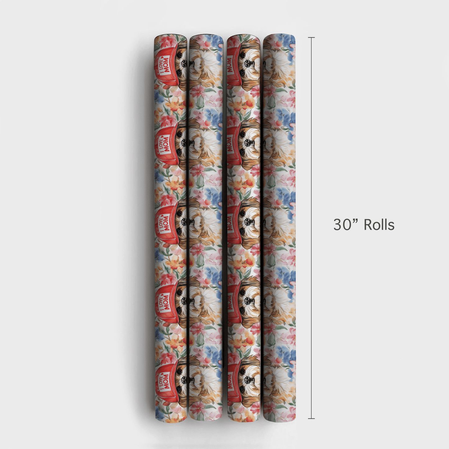 Mom's Favorite Shih Tzu - Wrapping Paper - Aspen & Arlo