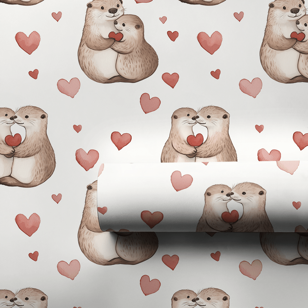 Let's Hold Hands - Wrapping Paper - Aspen & Arlo