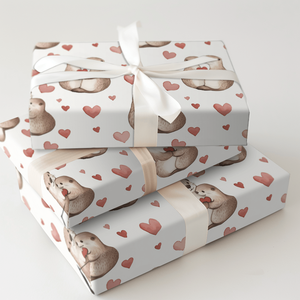 Let's Hold Hands - Wrapping Paper - Aspen & Arlo