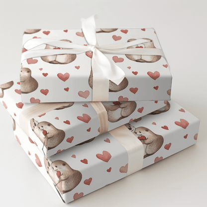 Let's Hold Hands - Wrapping Paper - Aspen & Arlo