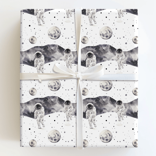 Lunar Walk - Wrapping Paper - Aspen & Arlo