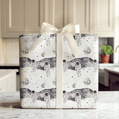 Lunar Walk - Wrapping Paper - Aspen & Arlo