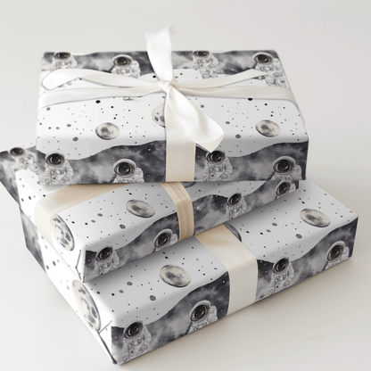 Lunar Walk - Wrapping Paper - Aspen & Arlo