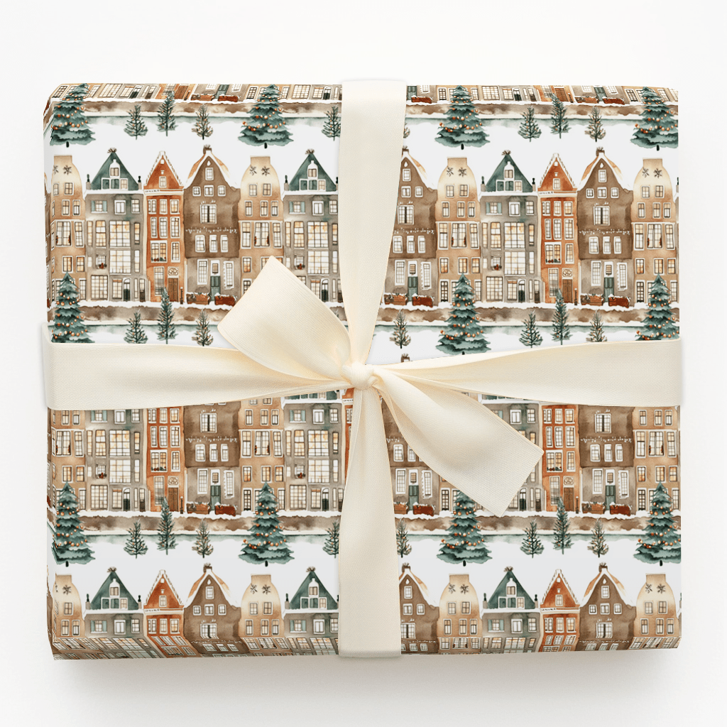 Windmill and Wonderland - Wrapping Paper - Aspen & Arlo