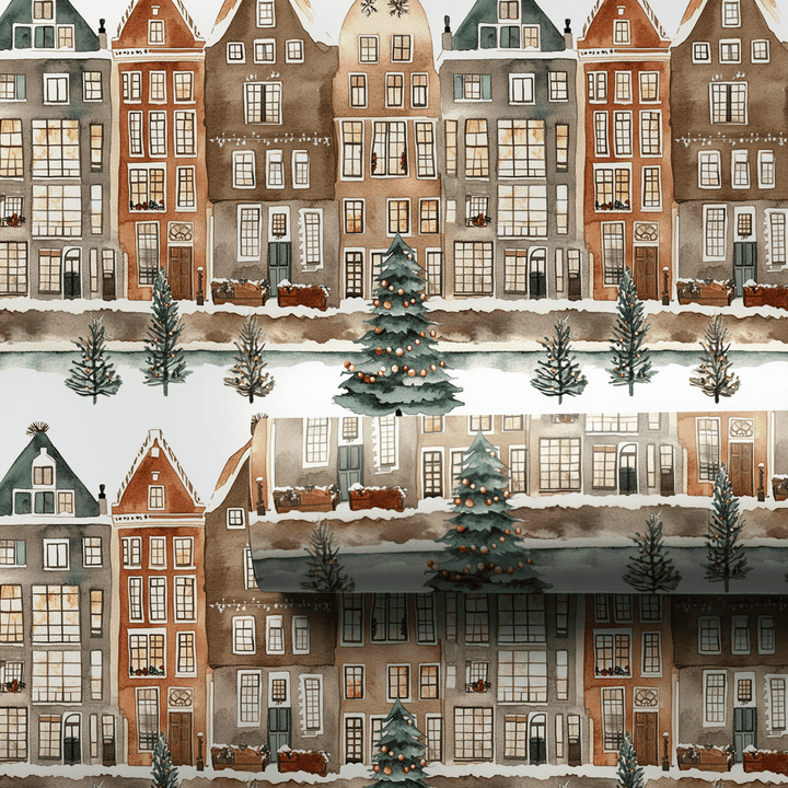 Windmill and Wonderland - Wrapping Paper - Aspen & Arlo