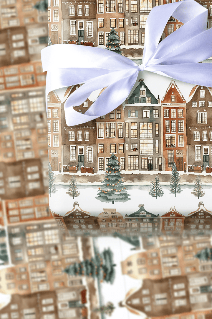 Windmill and Wonderland - Wrapping Paper - Aspen & Arlo