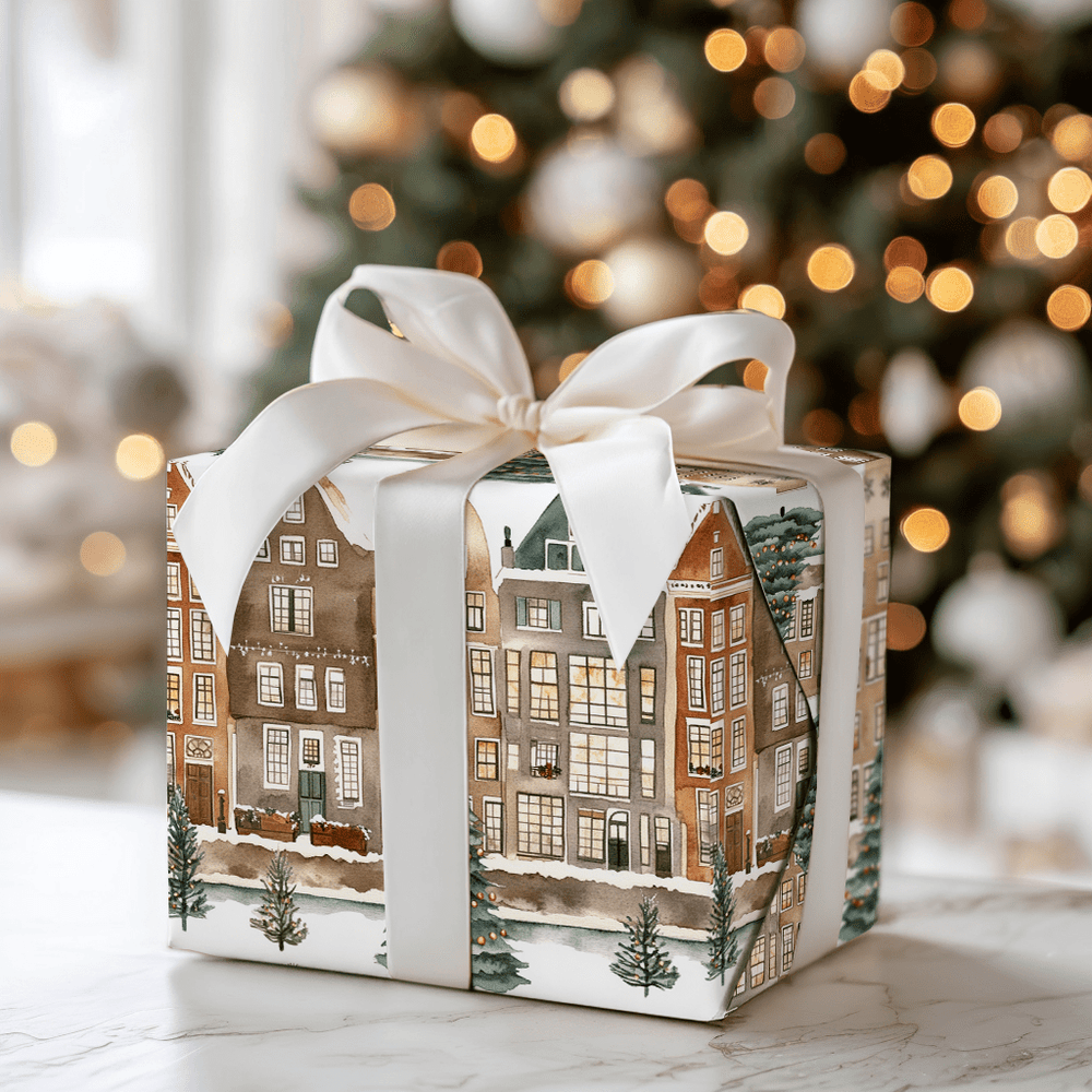 Windmill and Wonderland - Wrapping Paper - Aspen & Arlo
