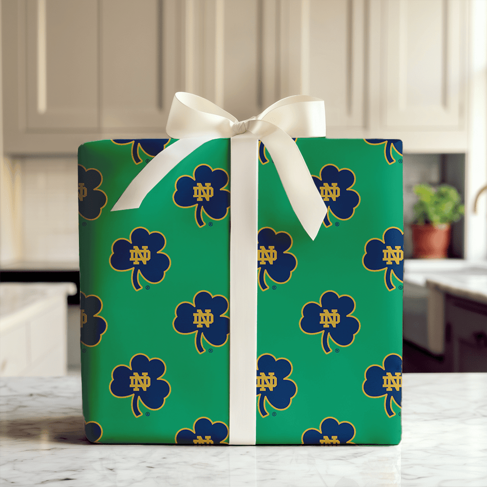 Lucky Clover Green - Wrapping Paper - Aspen & Arlo