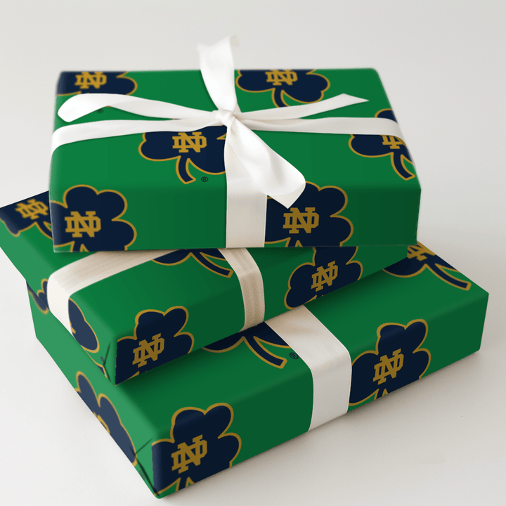 Lucky Clover Green - Wrapping Paper - Aspen & Arlo