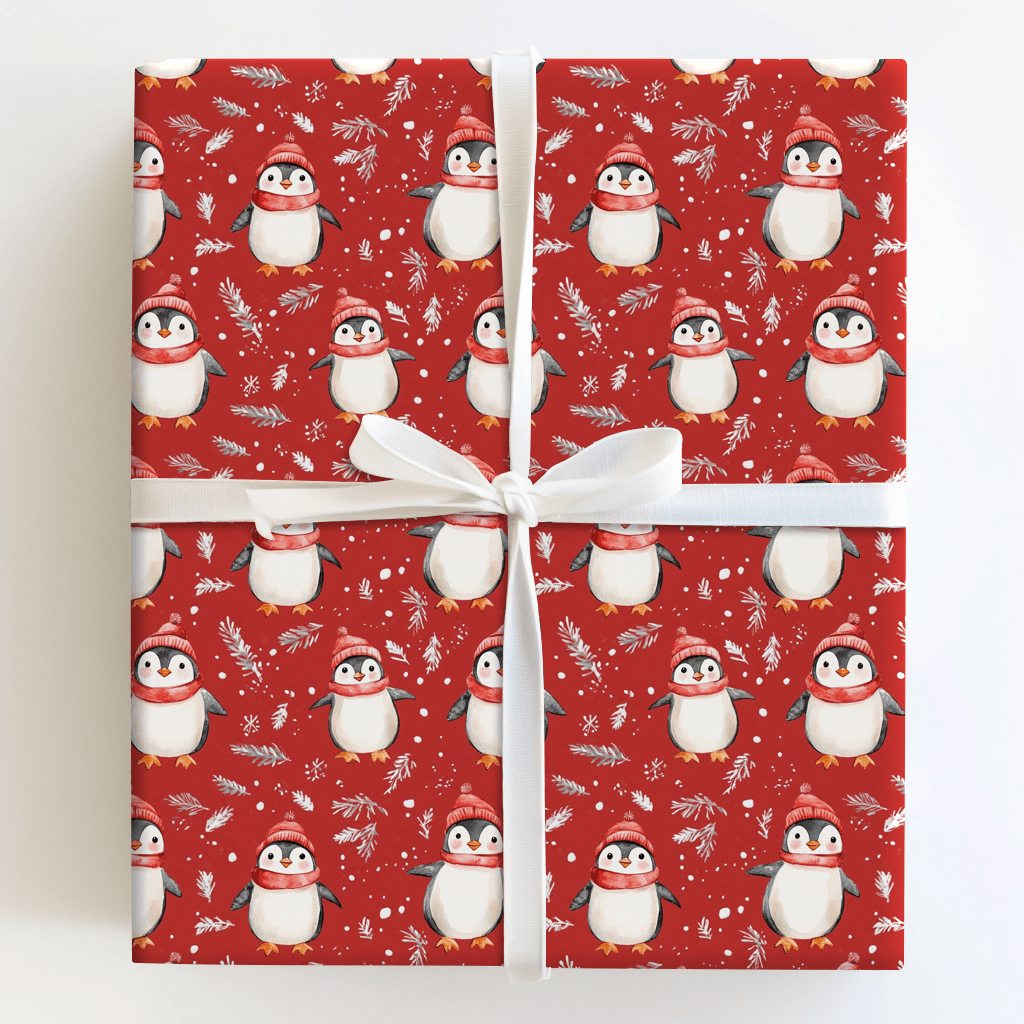 Tuxedo Tidings - Wrapping Paper - Aspen & Arlo