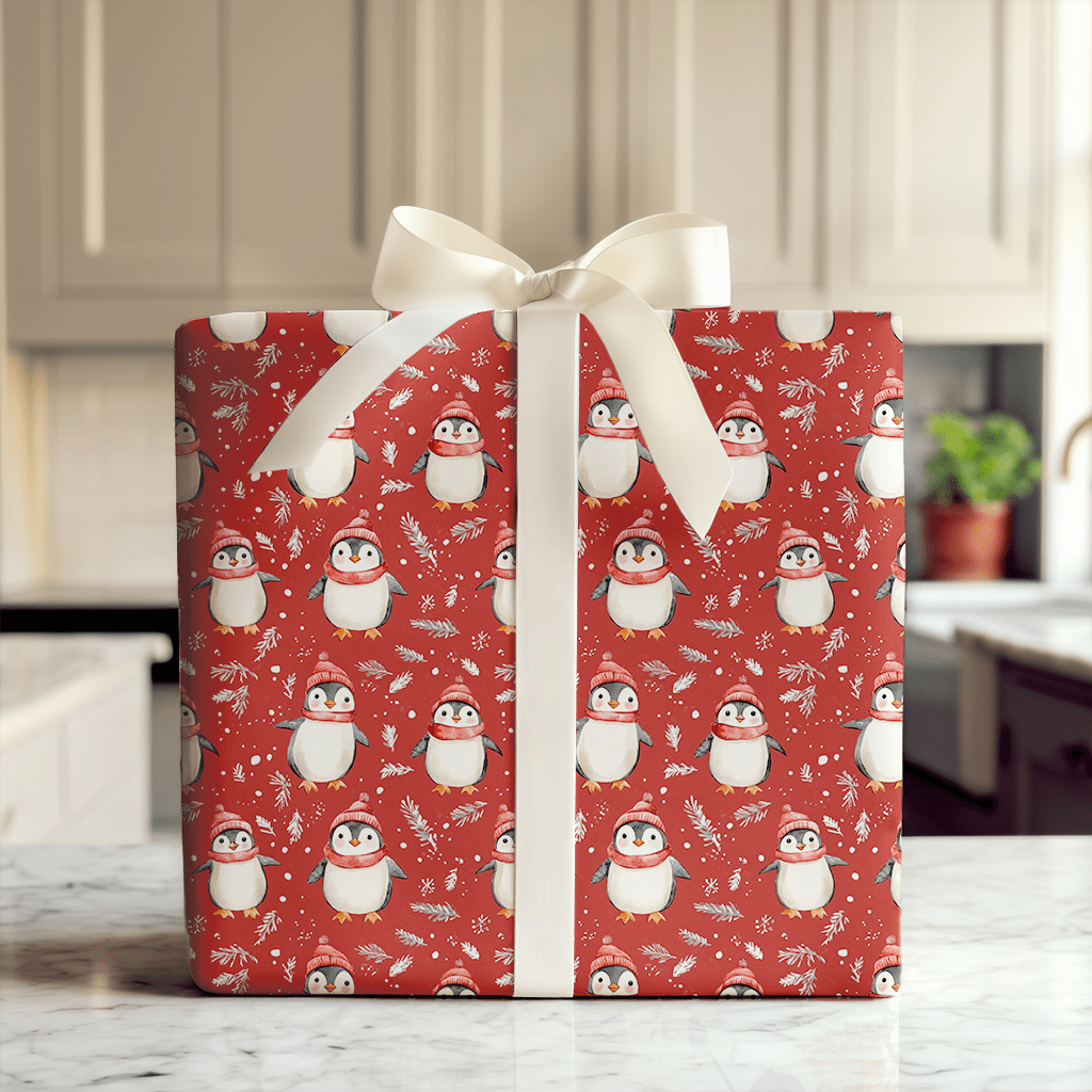 Tuxedo Tidings - Wrapping Paper - Aspen & Arlo