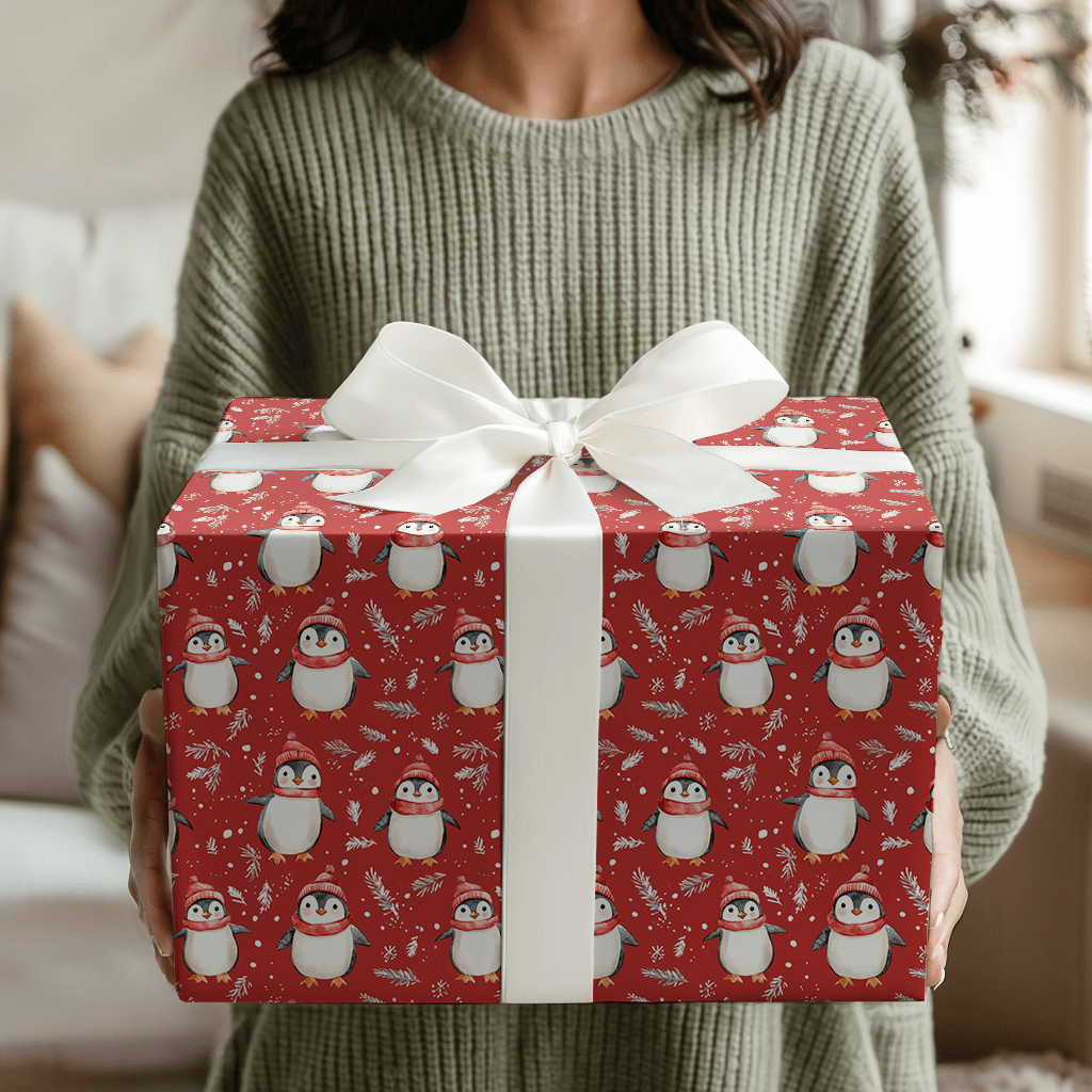 Tuxedo Tidings - Wrapping Paper - Aspen & Arlo
