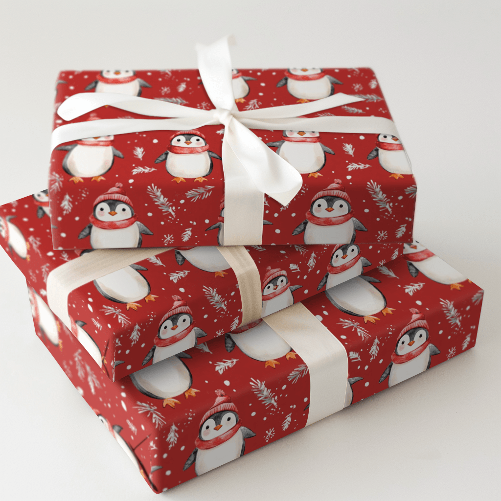 Tuxedo Tidings - Wrapping Paper - Aspen & Arlo