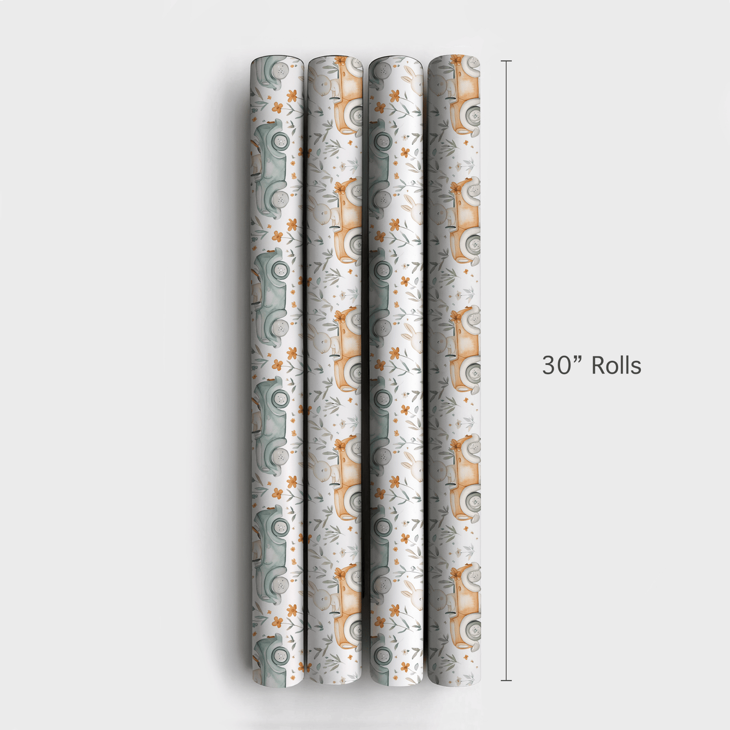 Sunny Bunny Drive - Wrapping Paper - Aspen & Arlo