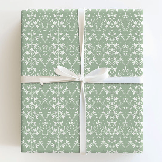 Light Lime - Wrapping Paper - Aspen & Arlo