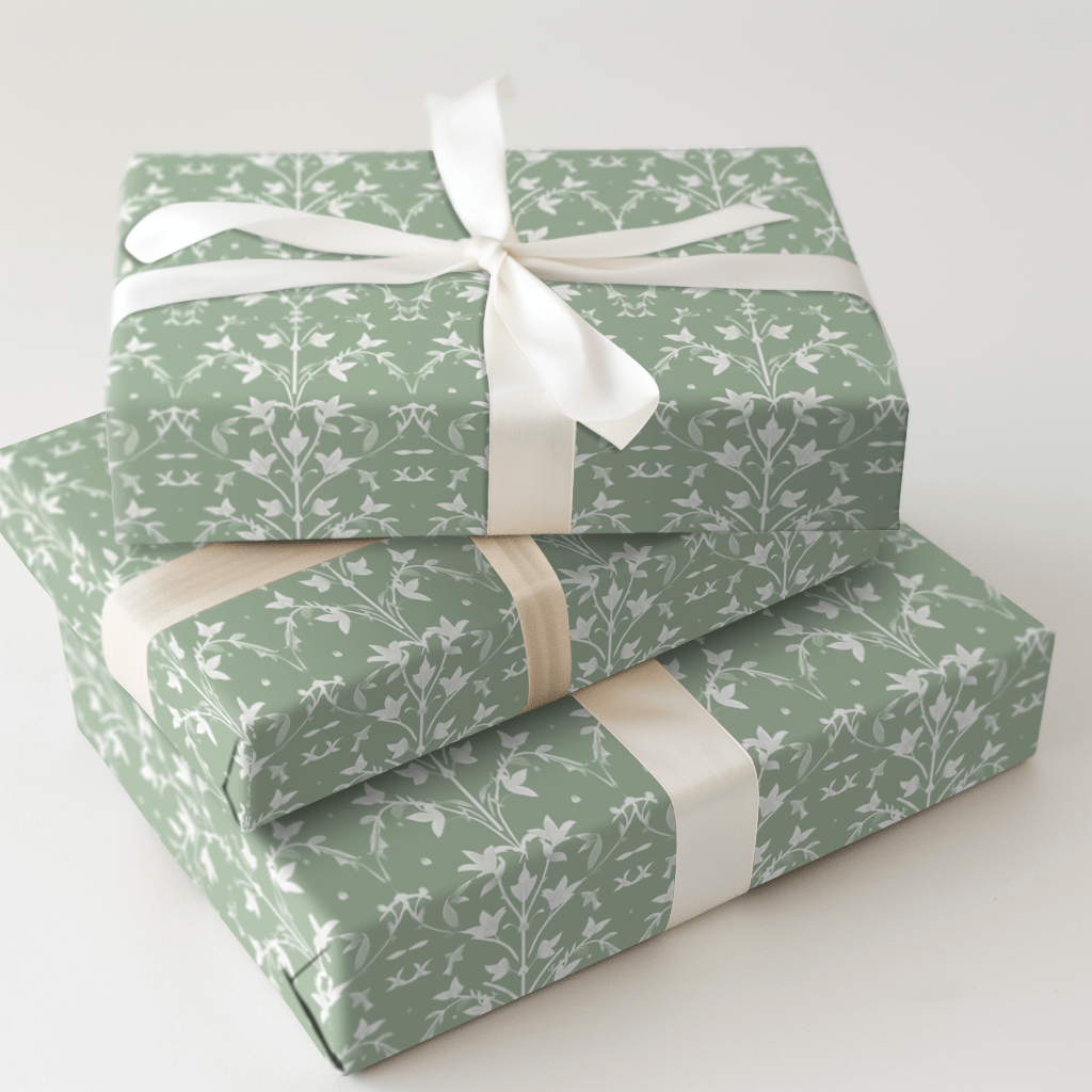 Light Lime - Wrapping Paper - Aspen & Arlo