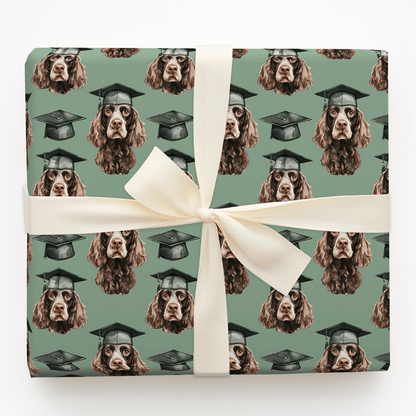 Boykin Spaniel Graduate - Wrapping Paper - Aspen & Arlo