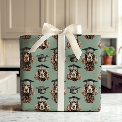 Boykin Spaniel Graduate - Wrapping Paper - Aspen & Arlo