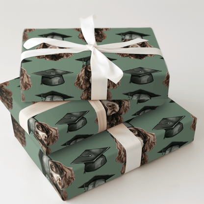 Boykin Spaniel Graduate - Wrapping Paper - Aspen & Arlo