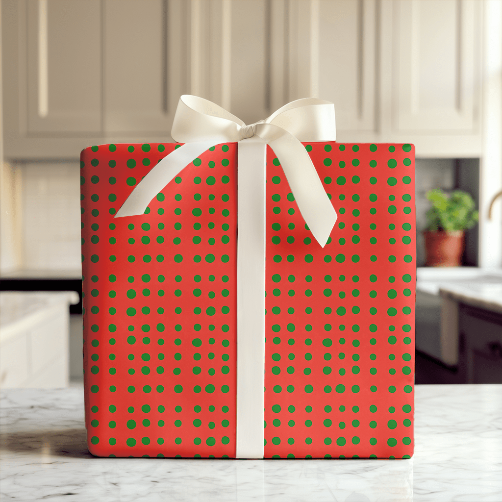 Dotted Cheer - Wrapping Paper - Aspen & Arlo