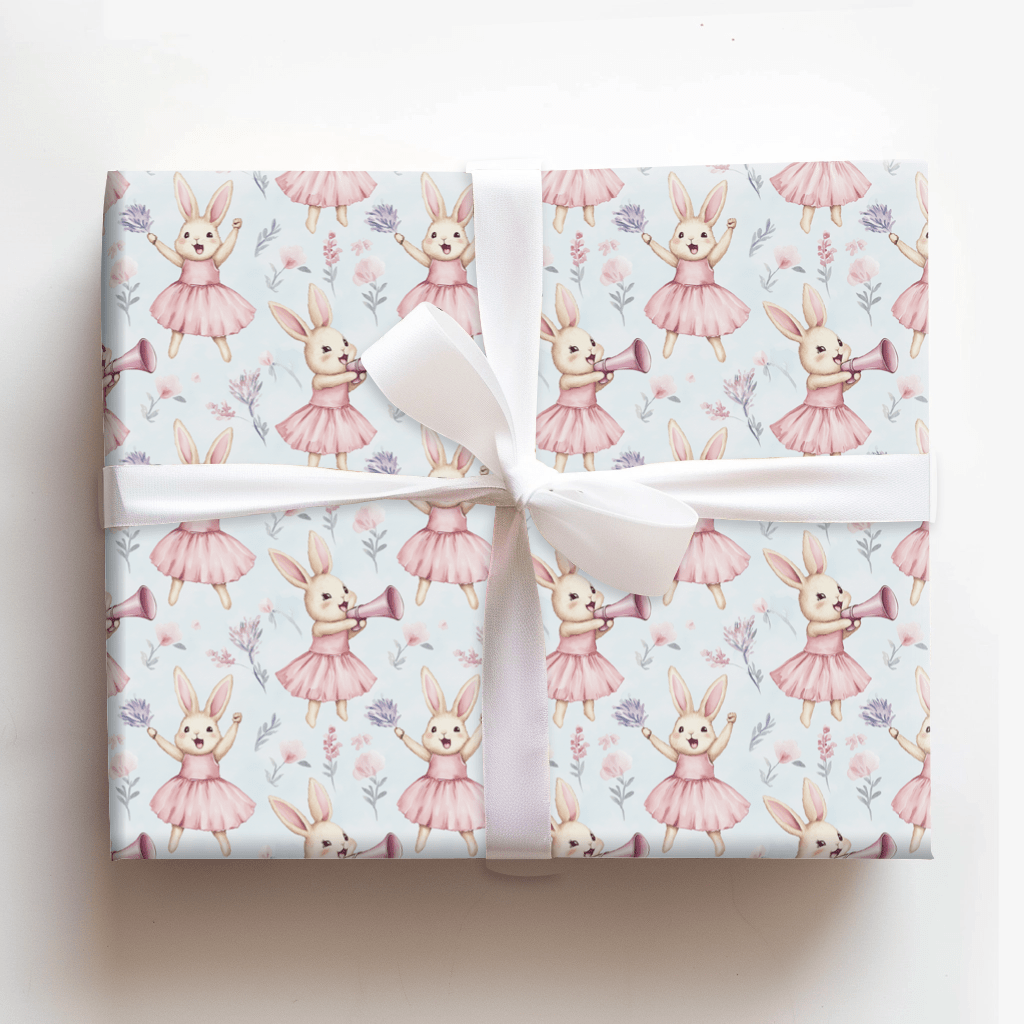 Hare to Cheer - Wrapping Paper - Aspen & Arlo