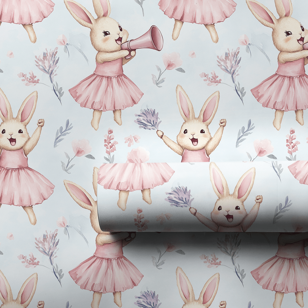 Hare to Cheer - Wrapping Paper - Aspen & Arlo